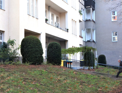 Denkmalgerechte Vorgartensanierung Offenbacher Straße